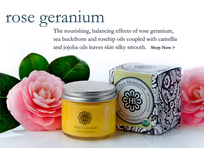 Rose Geranium Face Moisturizer